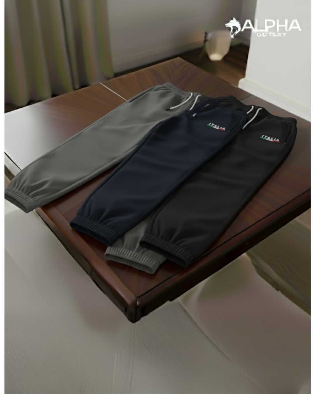 Calça Moletom Jogger Masculina Italia