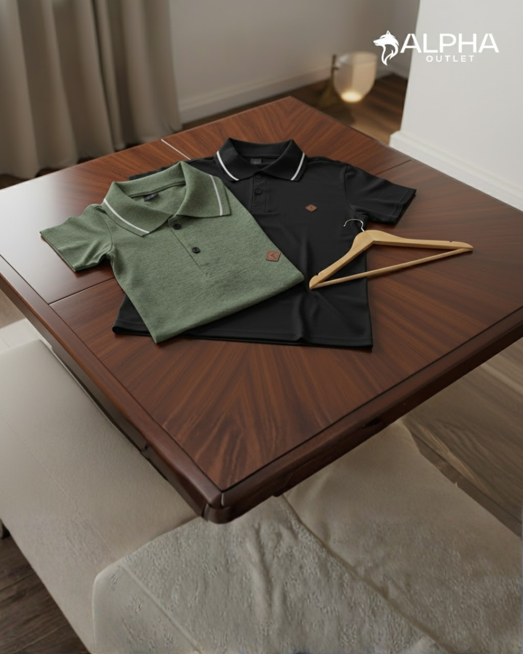 Kit 2 Camisas Polo Masculina