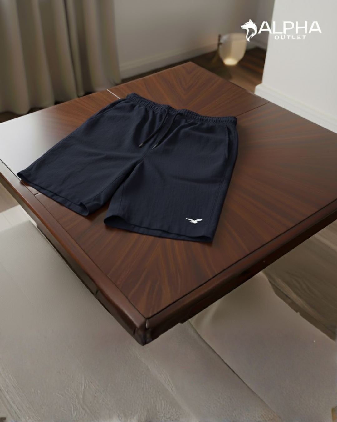 Bermuda Tactel Lisa Básica Esportiva Com Bolsos