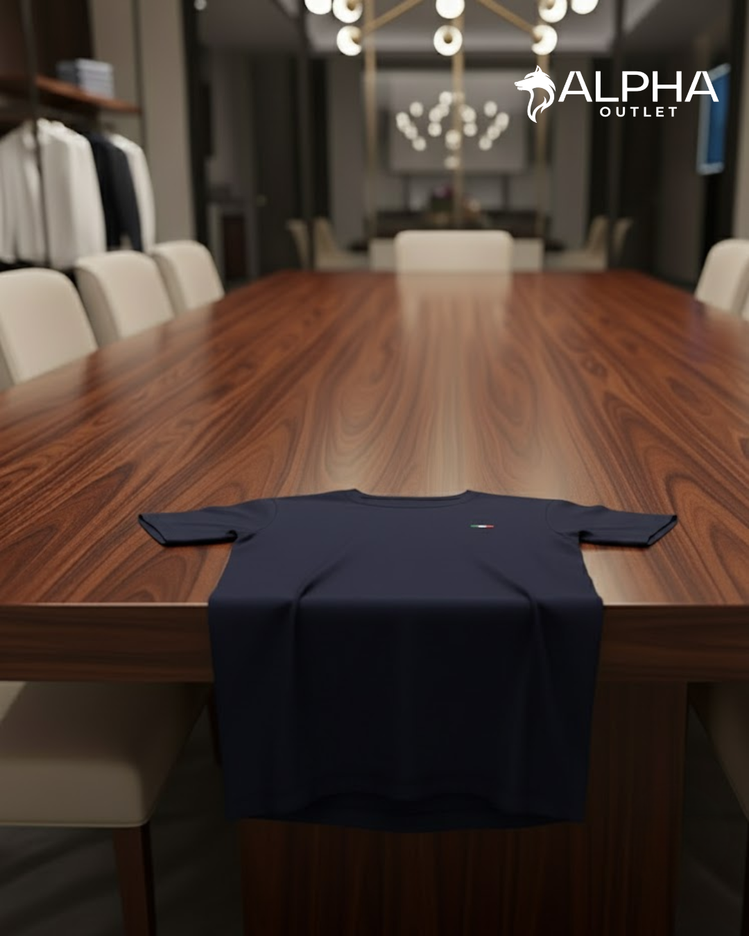 Camiseta Masculina Casual Bandeirinha Italia