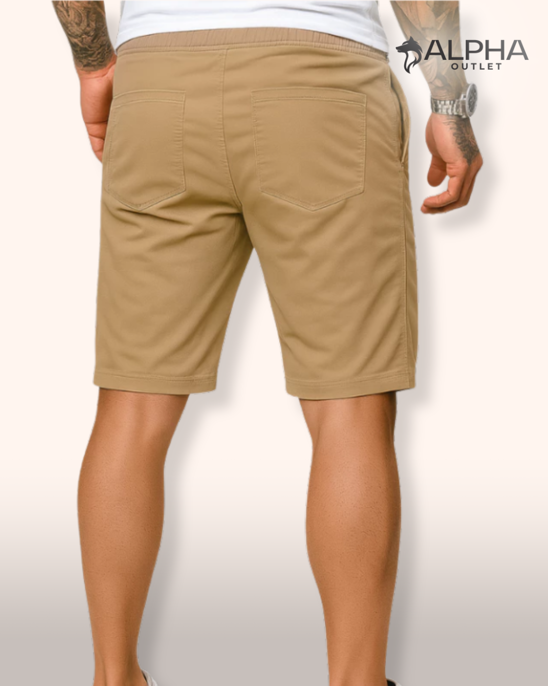 Shorts de sarja premium