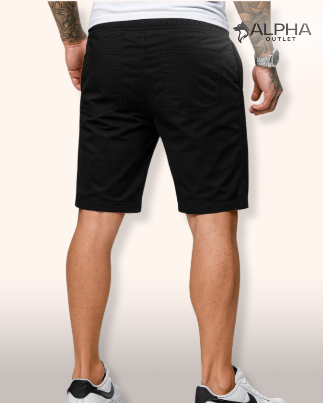 Shorts de sarja premium