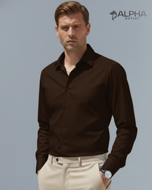 Camisa Social Passa Fácil Alpha Outlet