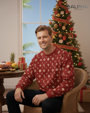 Dauomo Moletom Gola Careca Estampa de Estrela e Letra